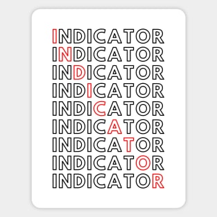 The INDICATOR Crossword (light) Magnet